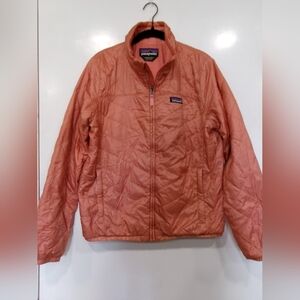 Women's Patagonia Lightweight Bomber, Mellow Melon, Size Large